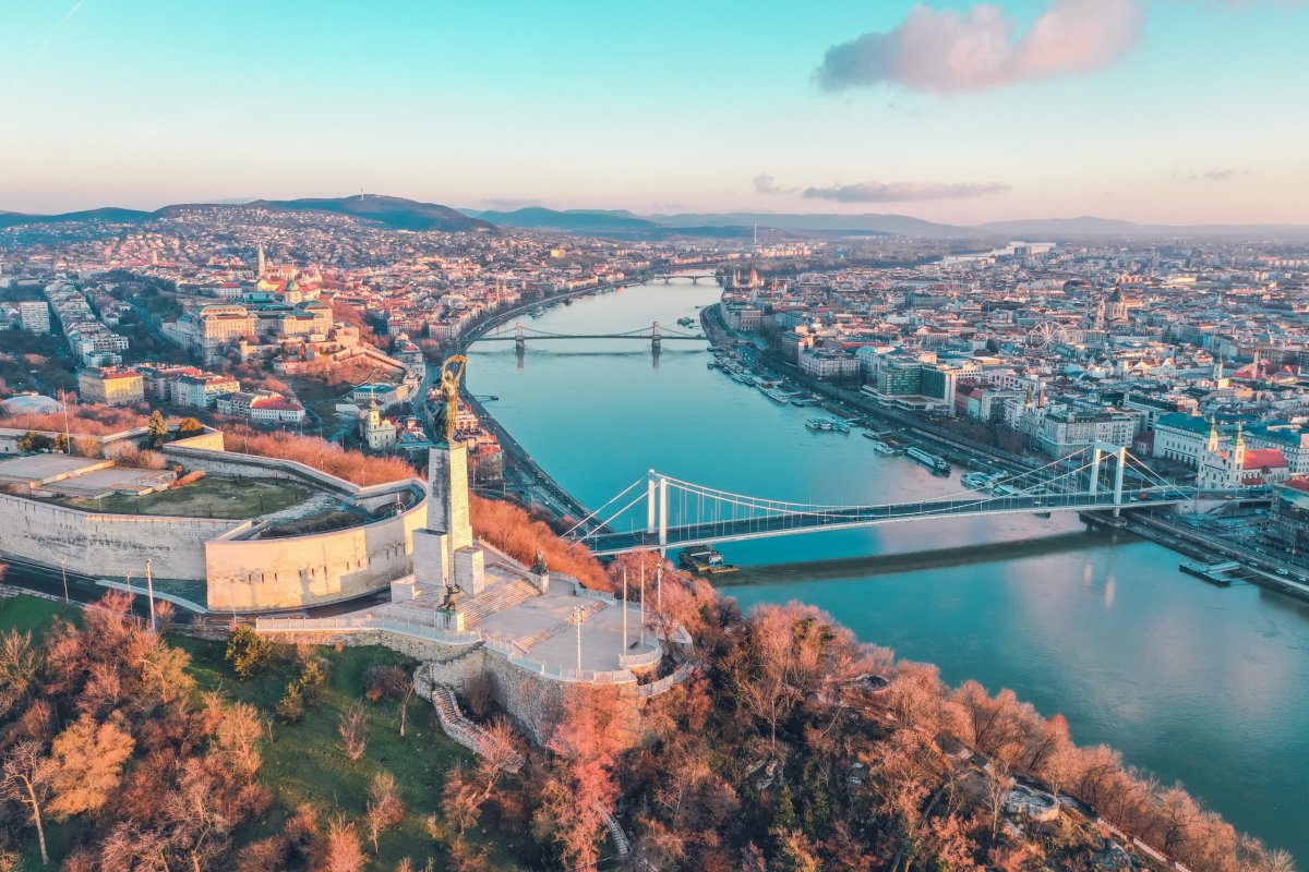 Výhled na Budapešť