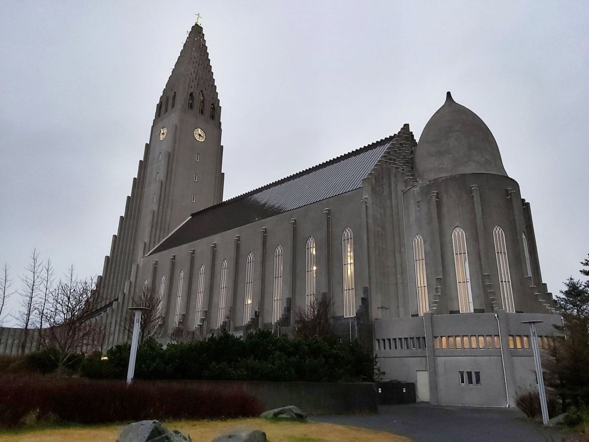 Kostel  Hallgrímskirkja