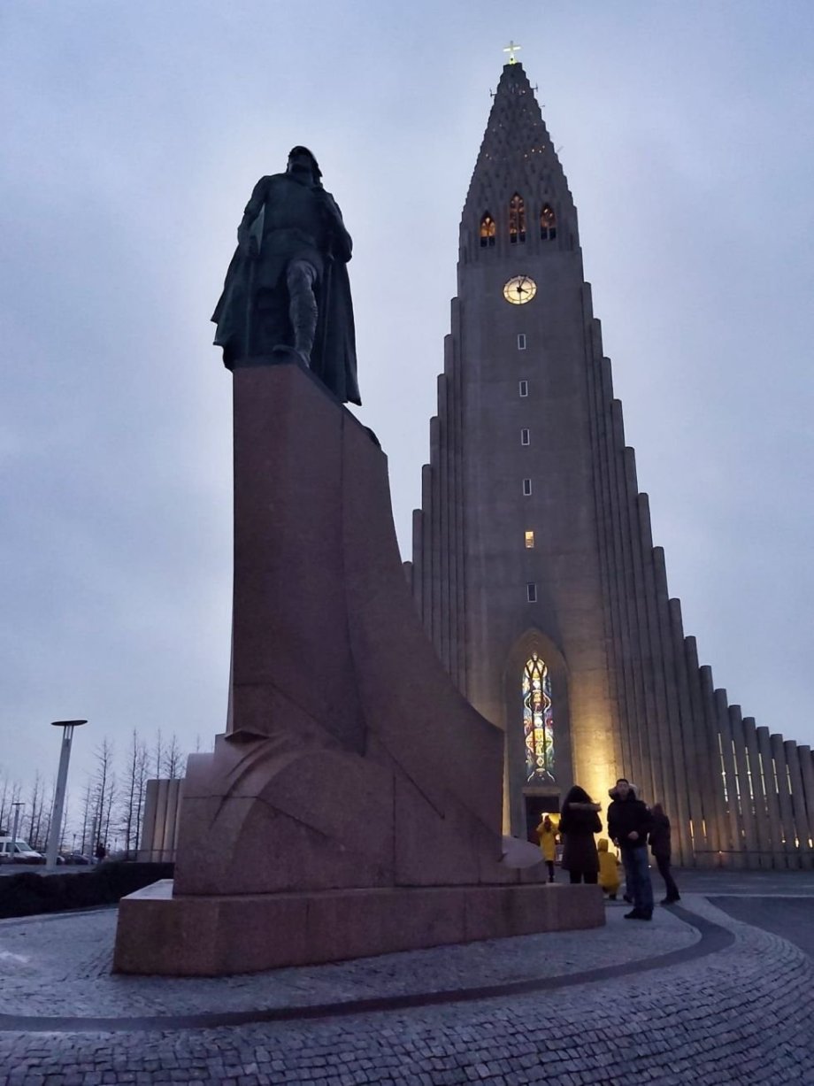 Kostel  Hallgrímskirkja