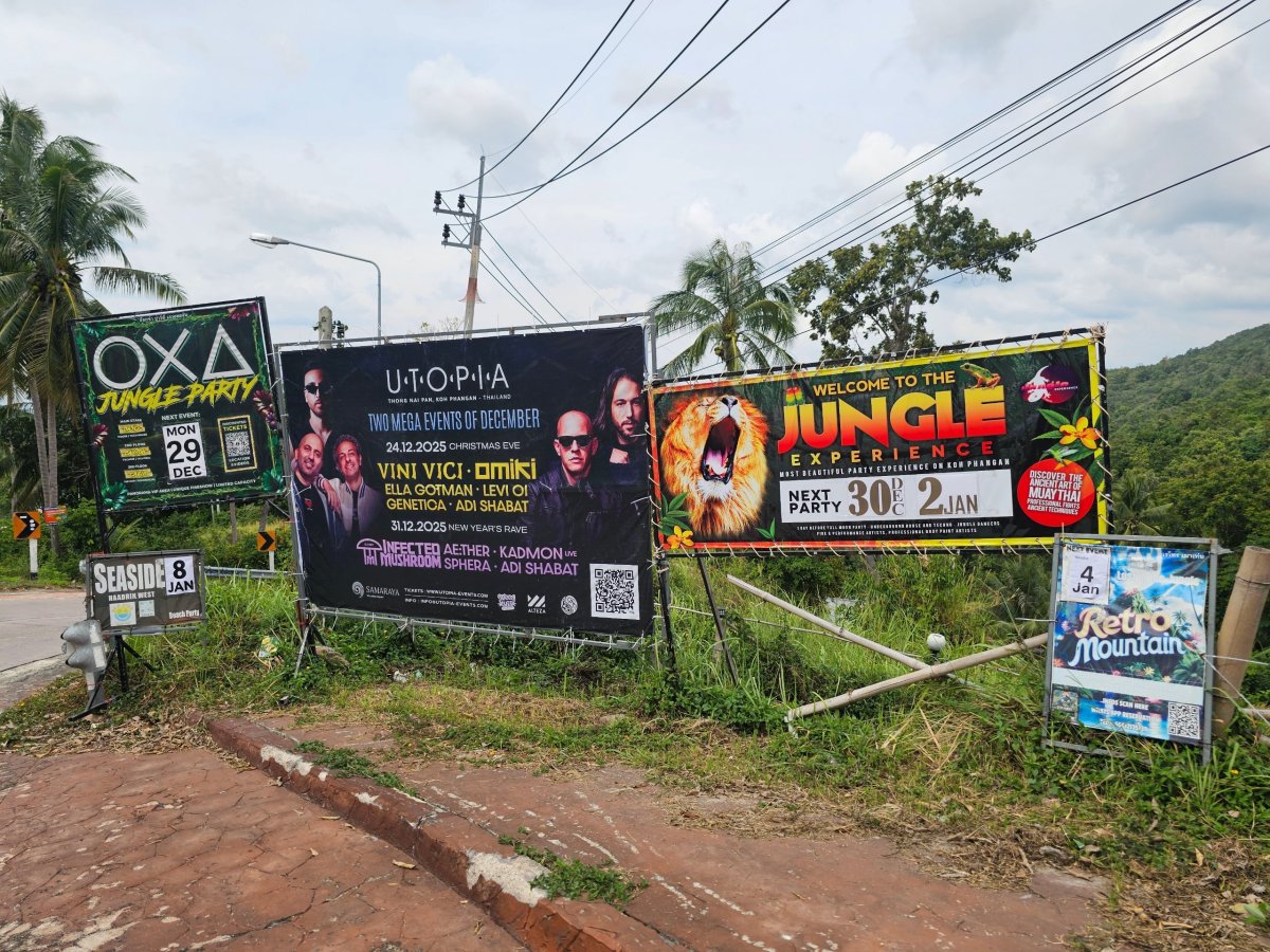 Reklamy na párty a noční kluby