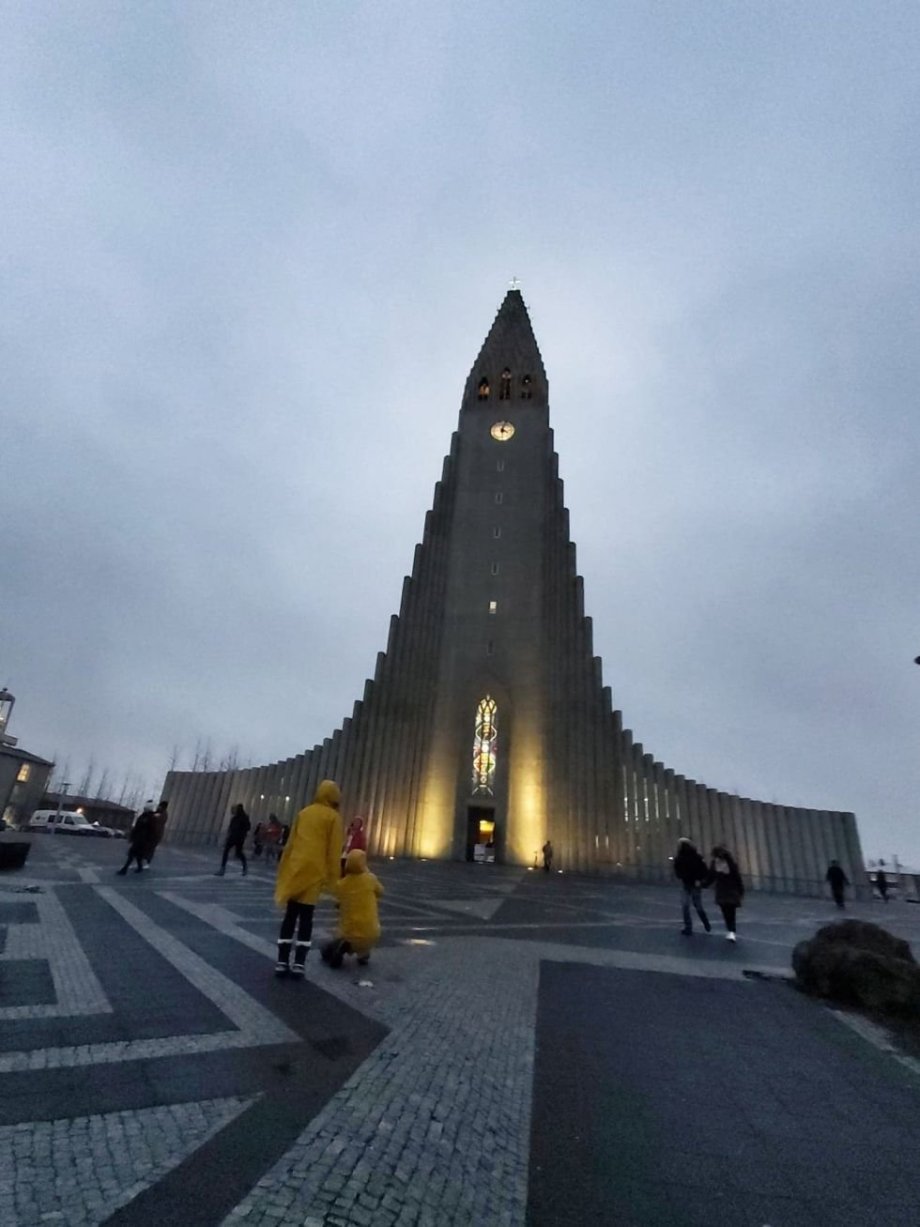 Kostel  Hallgrímskirkja