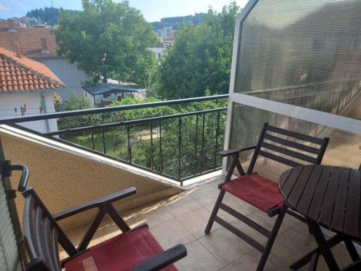 balkon v Ohridu