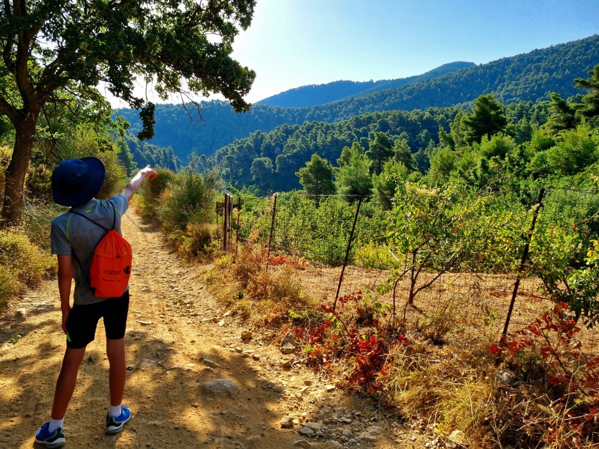 Cesta na Agios Ioannis