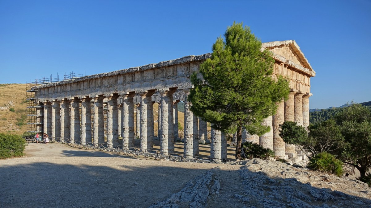 Dórský chrám v Segestě