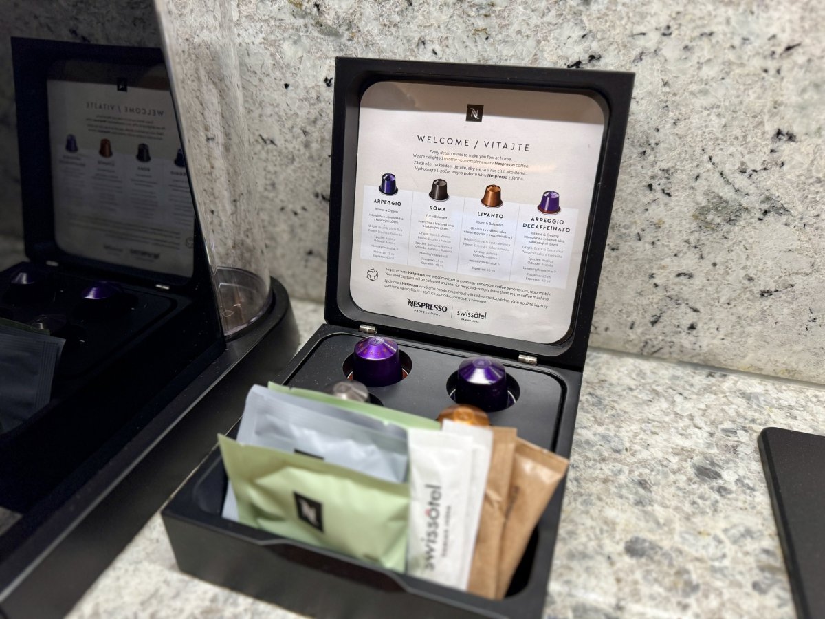 Nespresso káva na pokoji