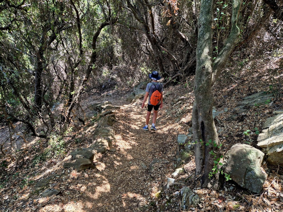 Cesta na Spilia Beach
