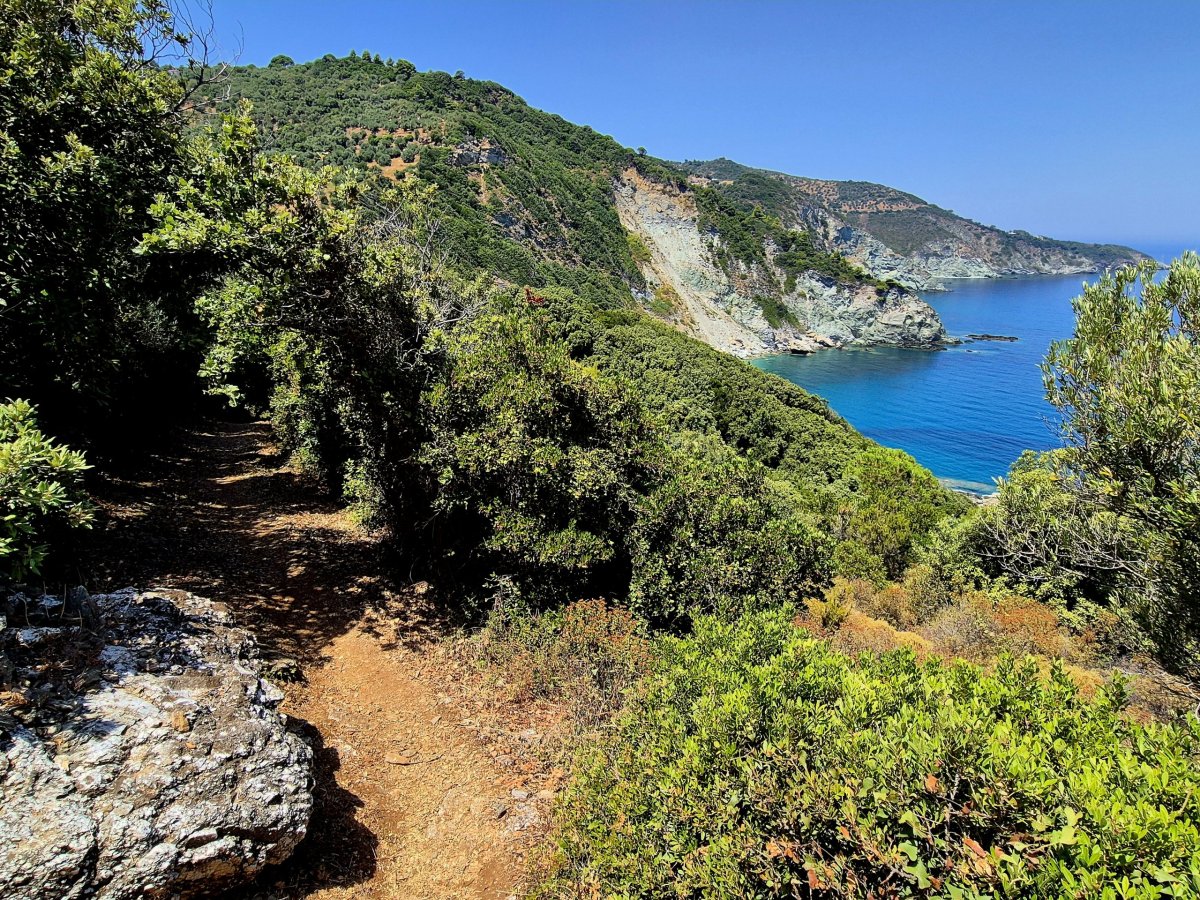 Cesta na Spilia Beach