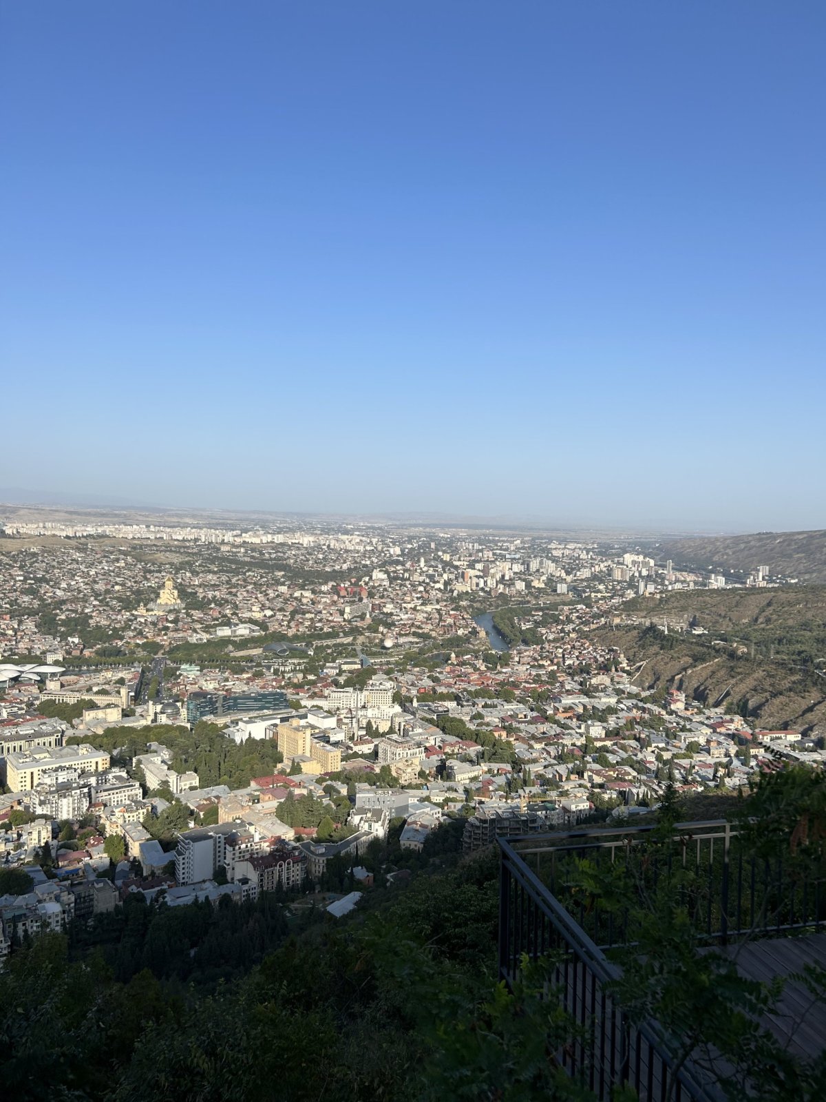 Výhled z Mother of Georgia