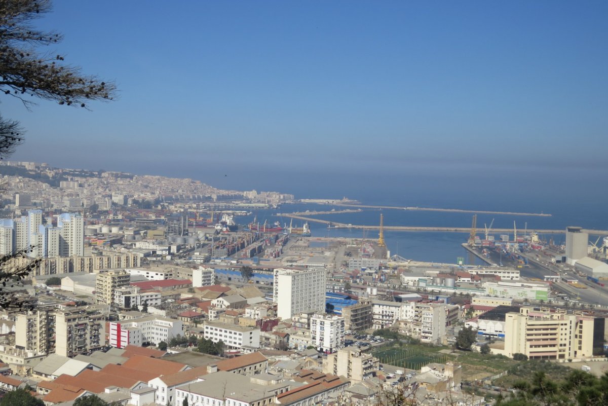 Výhled na Alžír
