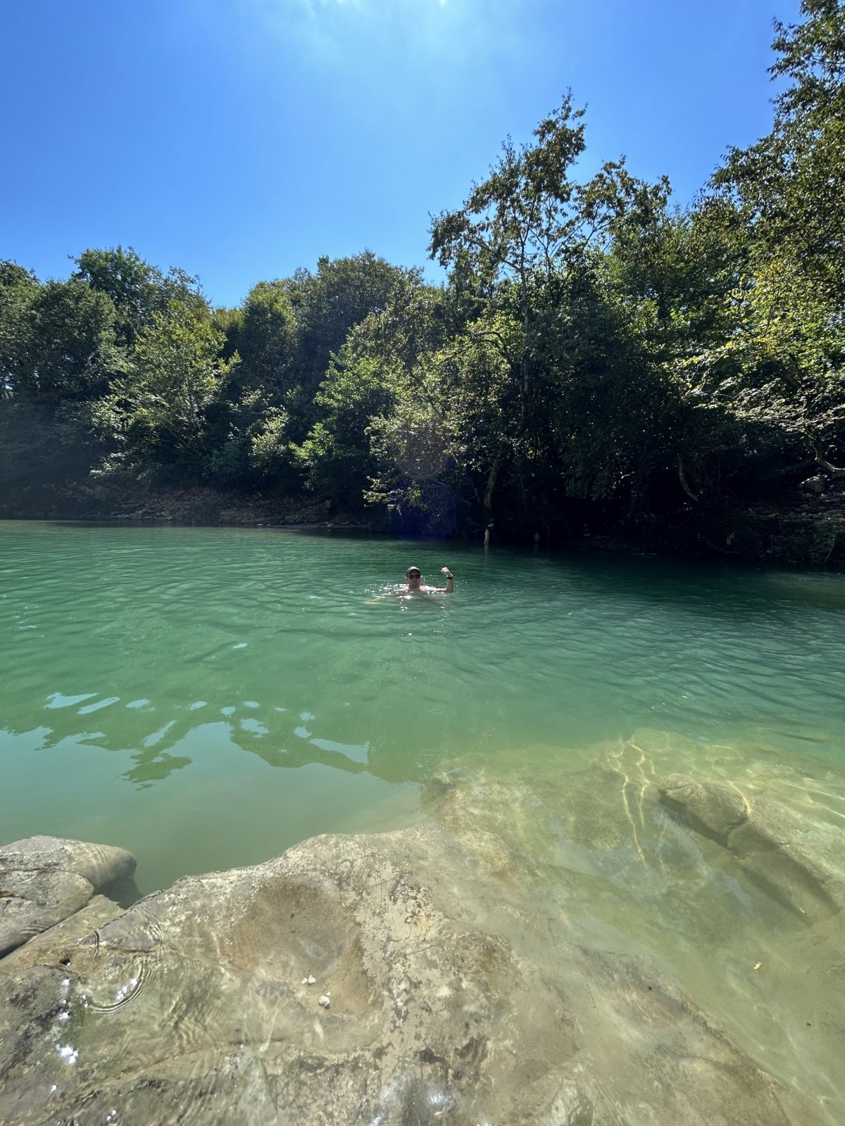 Koupání s místními