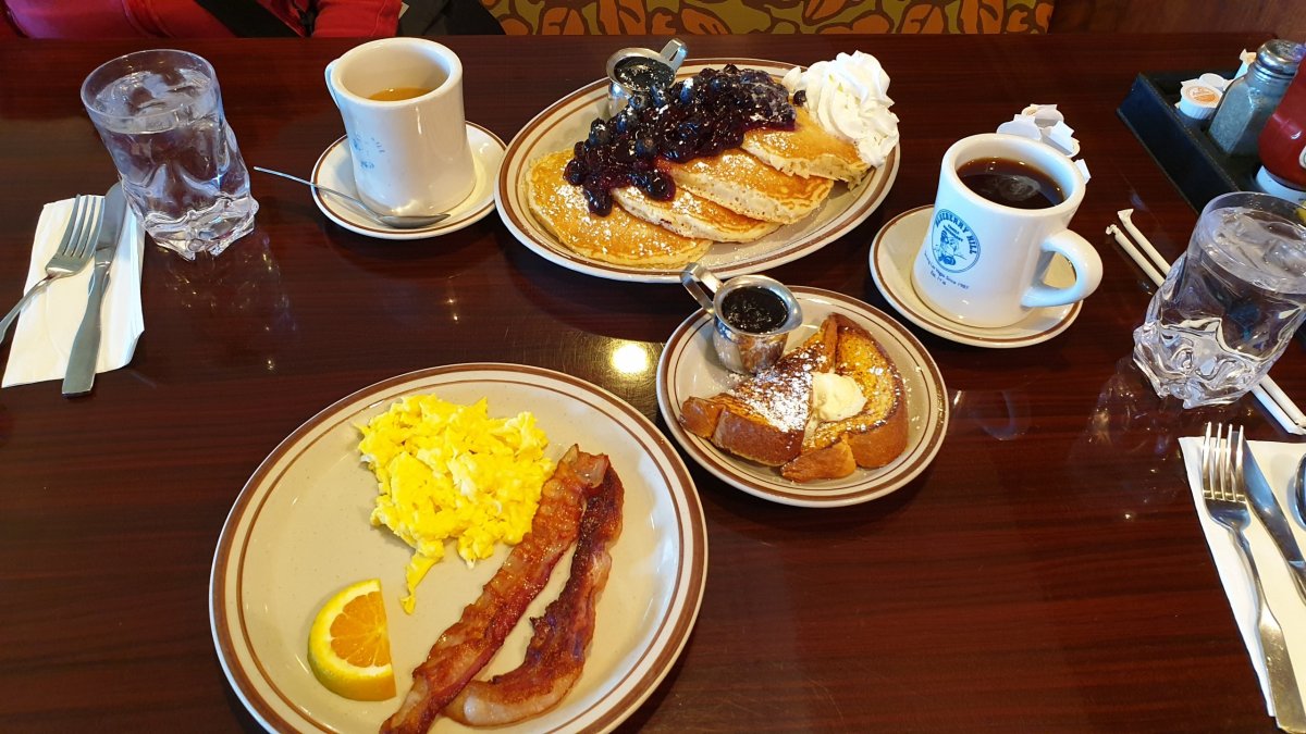 Snídaně v Blueberry Hill