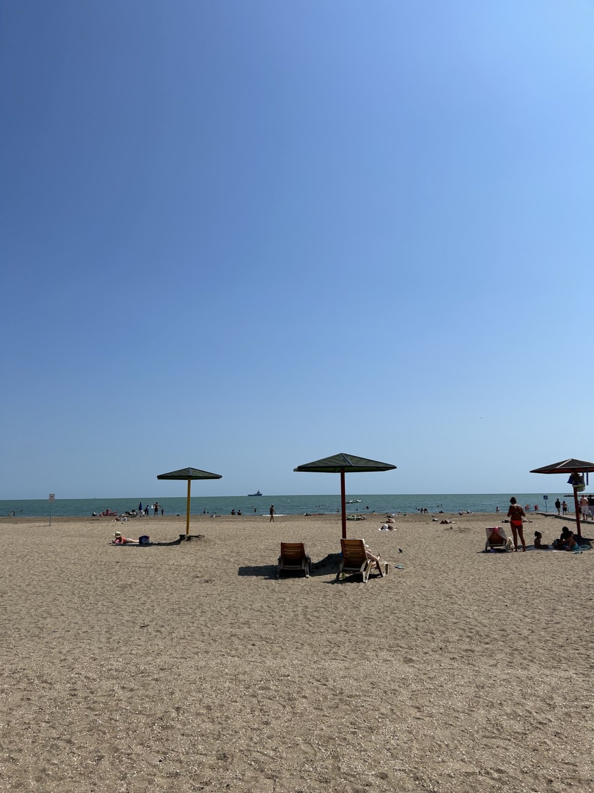 Koupačka u Kaspického moře