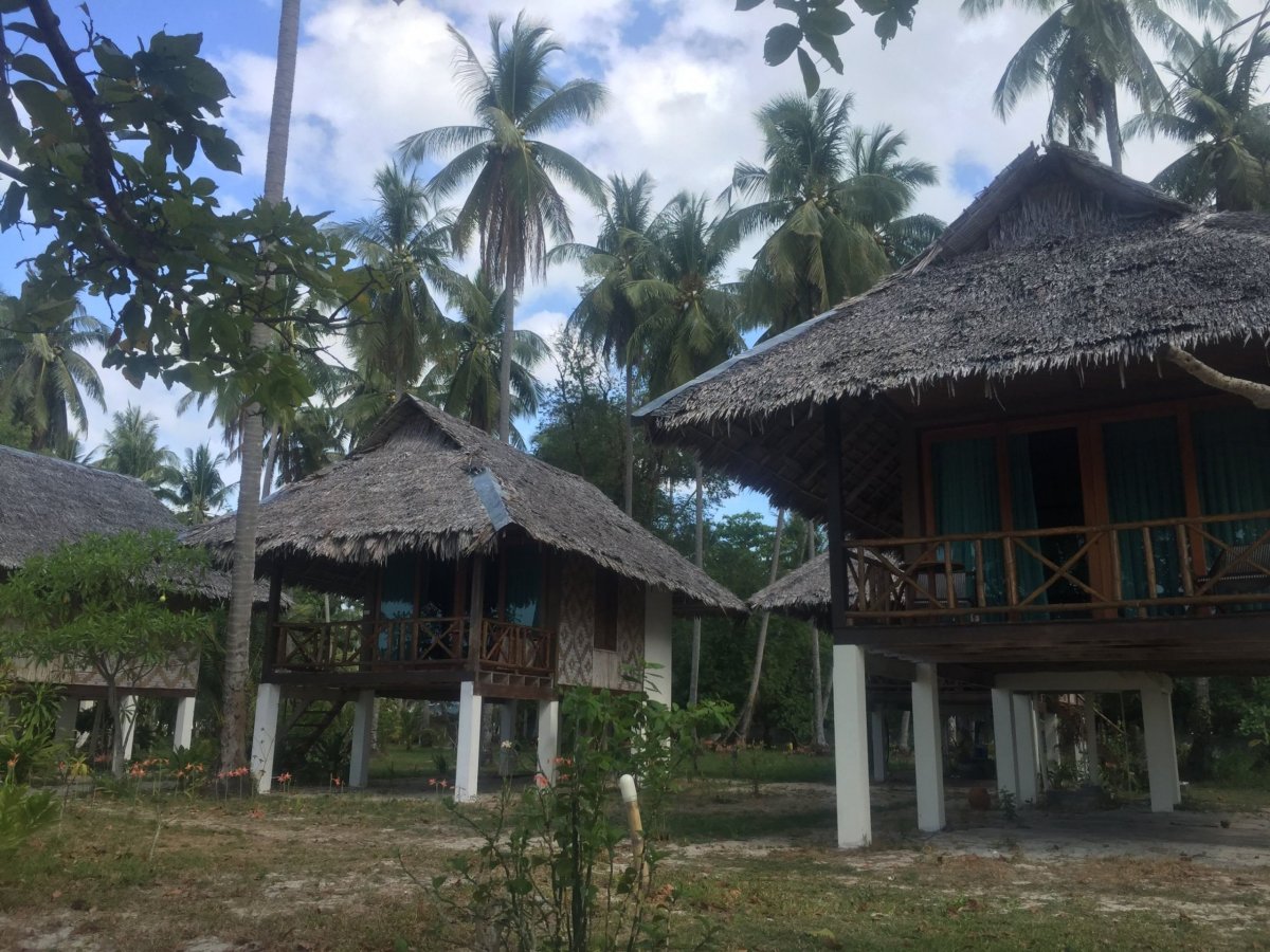 Malinko lepší chatrčky