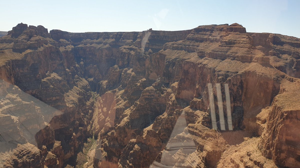 Blbá fotka, ale v dálce Skywalk