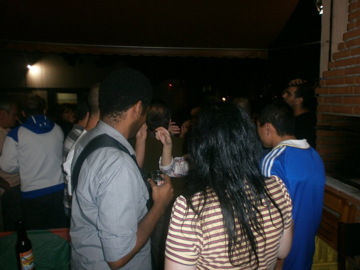 Jedna z četných návštěv Evaristova Baru (fastfoodu). Existuje dodnes.