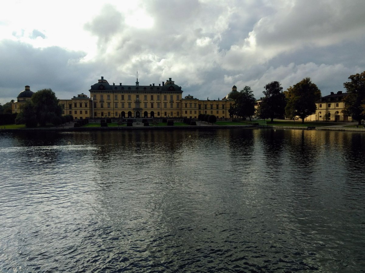 Ještě naposled Drottindholmský zámek