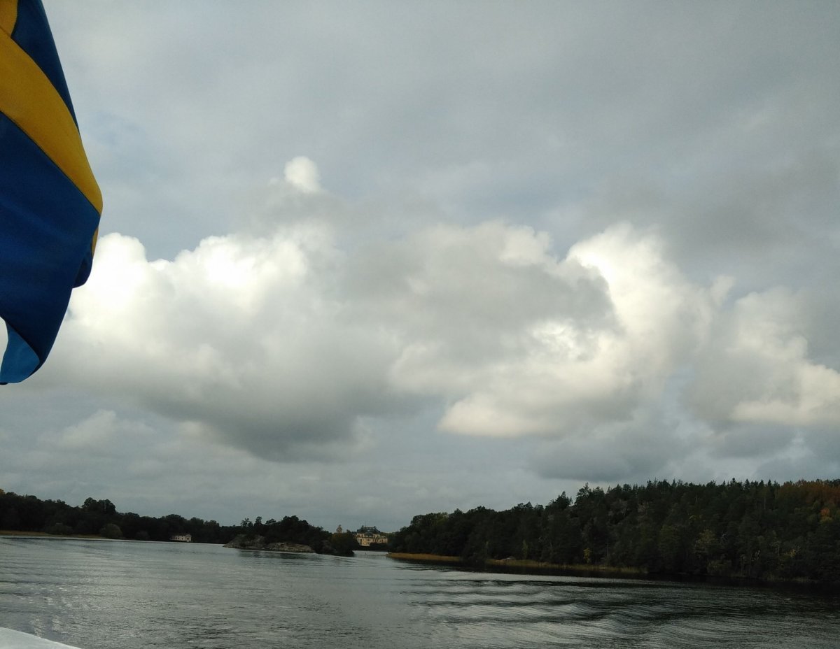 záliv u Drttingholmu