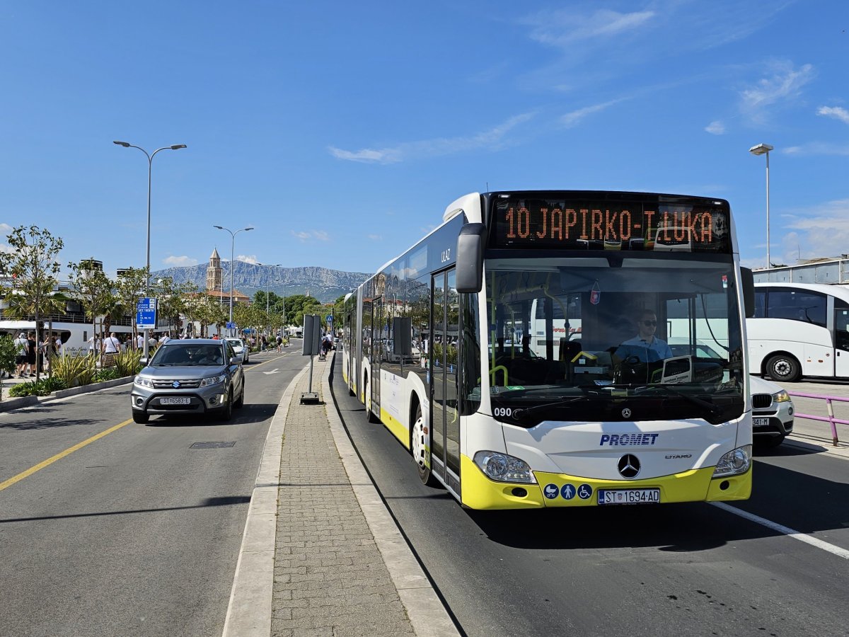 Autobusy MHD ve Splitu