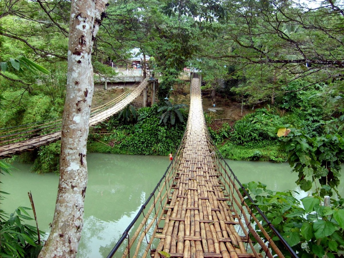 Hanging bridge