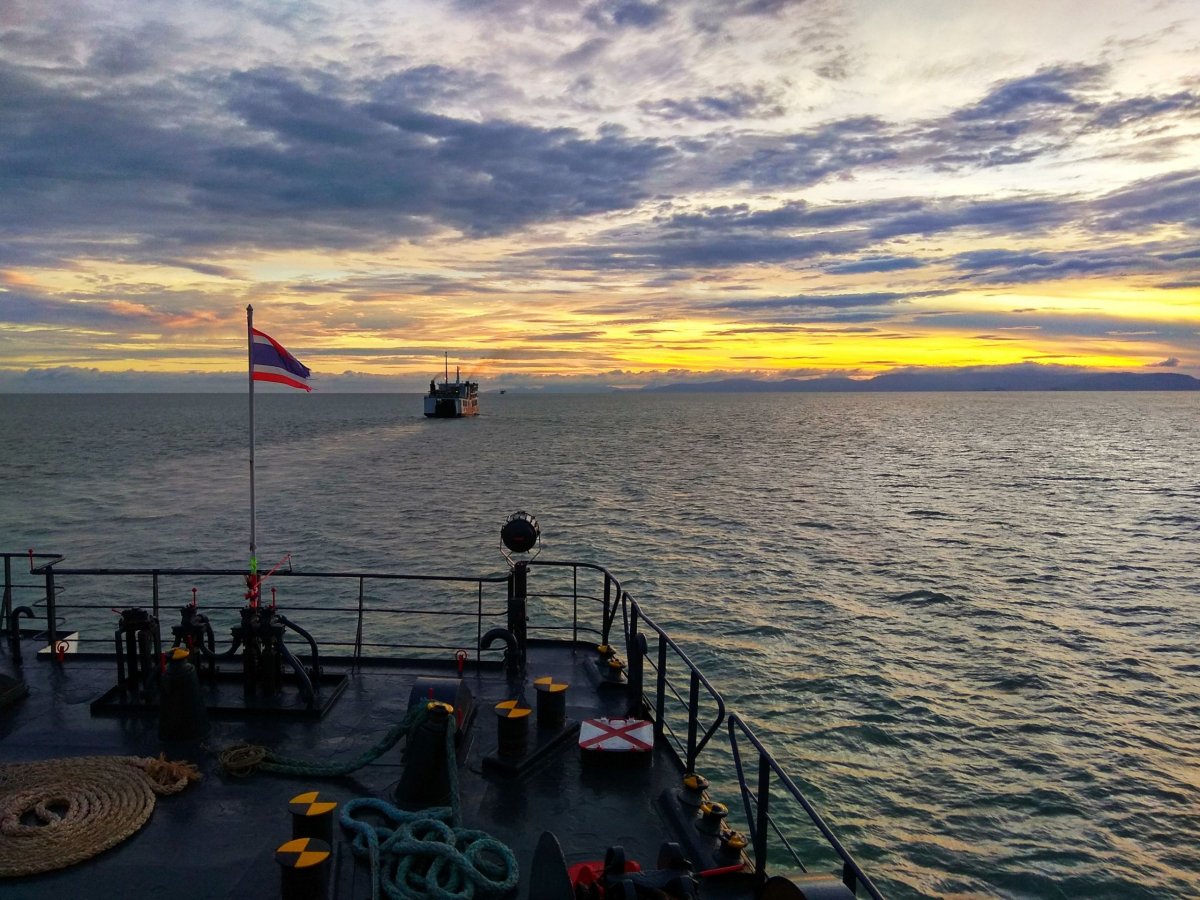 Trajekt na Koh Samui