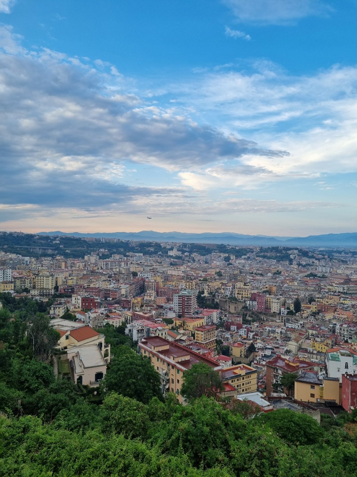 Vyhlídka pod Castel Sant´Elmo