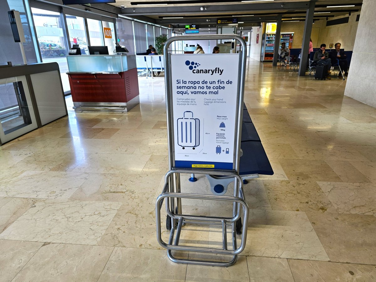 Šablona na příruční zavazadla Canaryfly