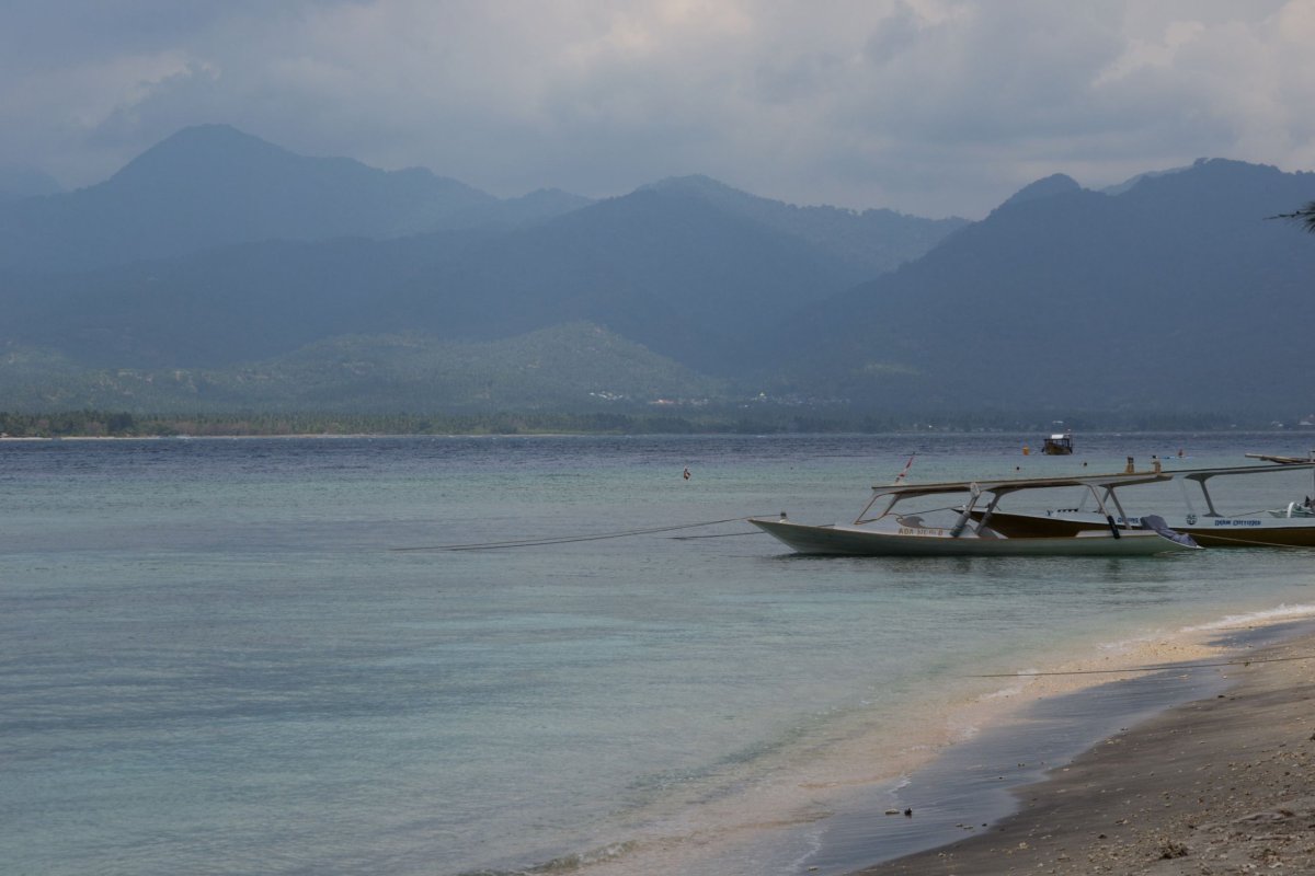 Pohled na Lombok