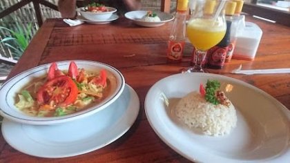 Kuřecí kari s rýží