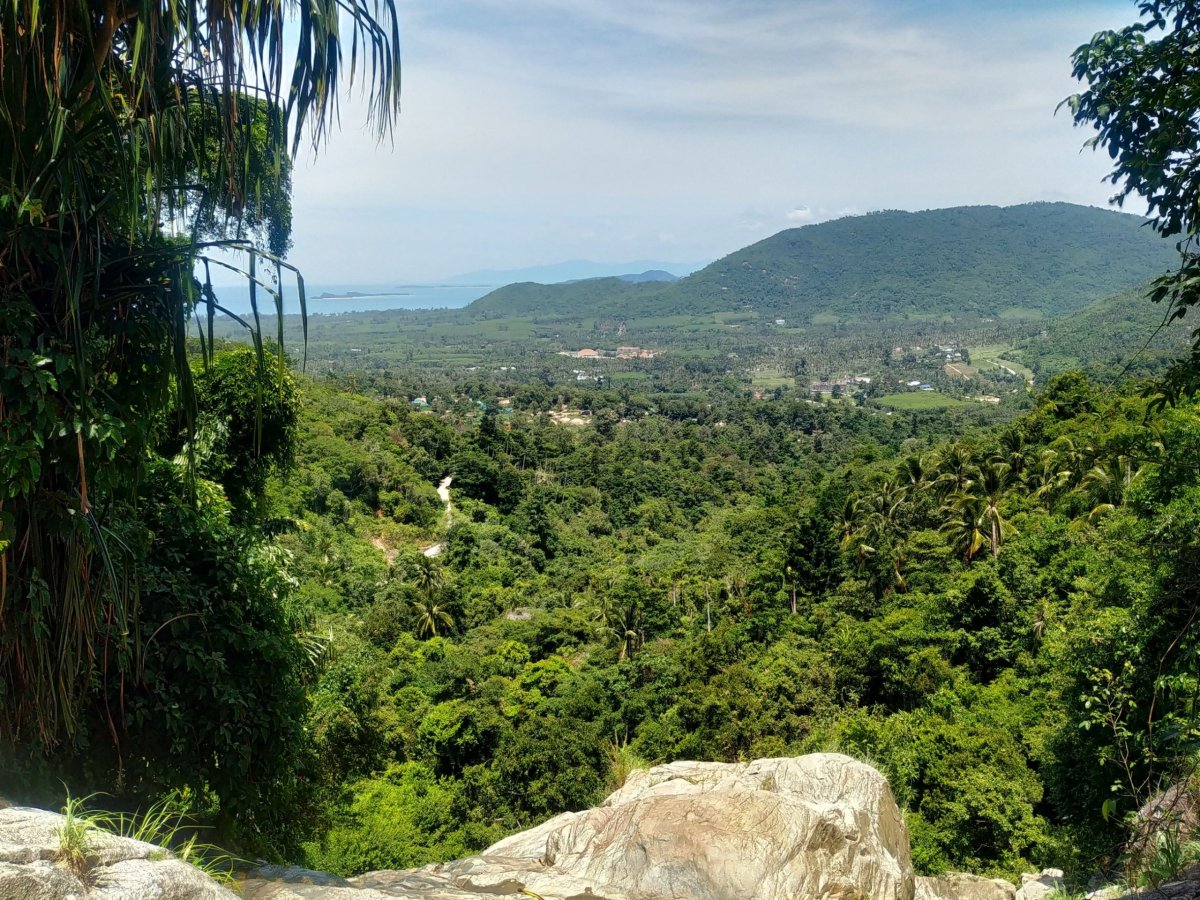 Výhled z vodopádu č. 2