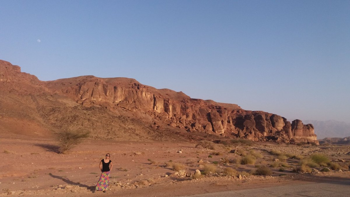A jsme v Timna park.
