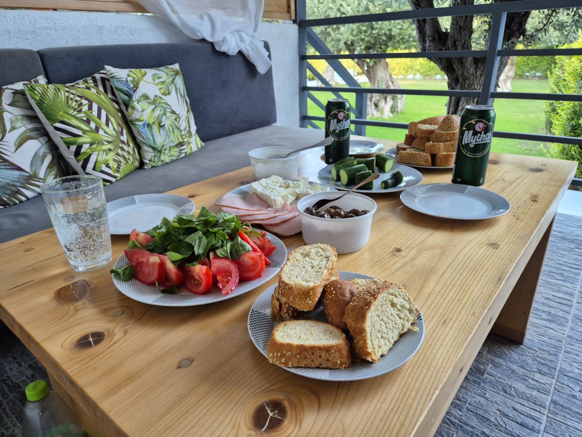 Večeře na terásce