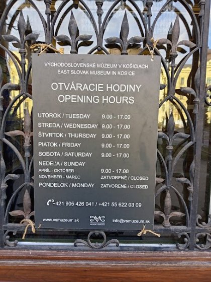 Vychodoslovenské múzeum