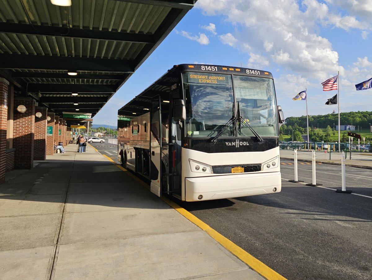 Megabus do centra New Yorku