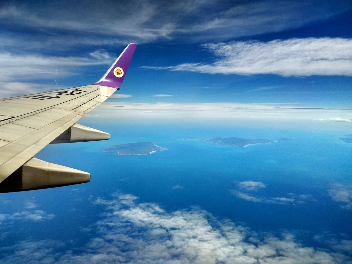 Nok air - Koh Samui a Koh Phangan