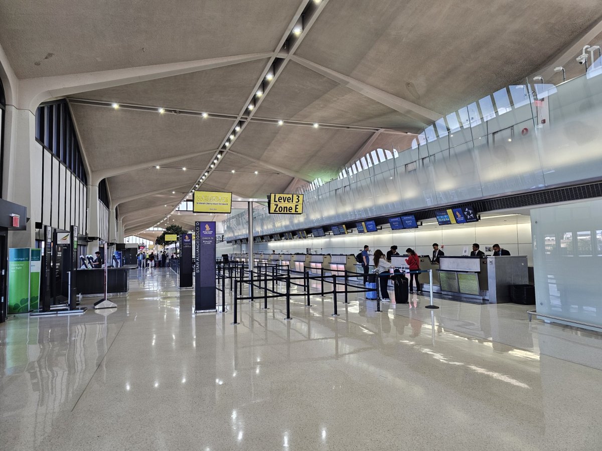 Check-in Terminál B