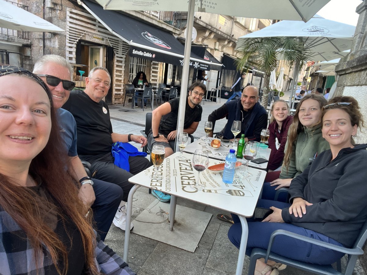 Naše skoro celá Camino Family