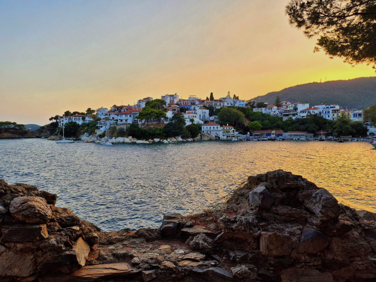 Podvečerní městečko