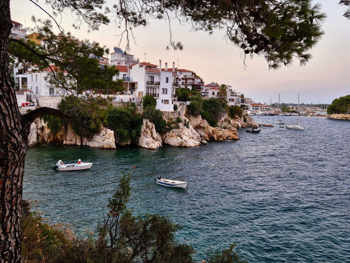 Podvečerní městečko