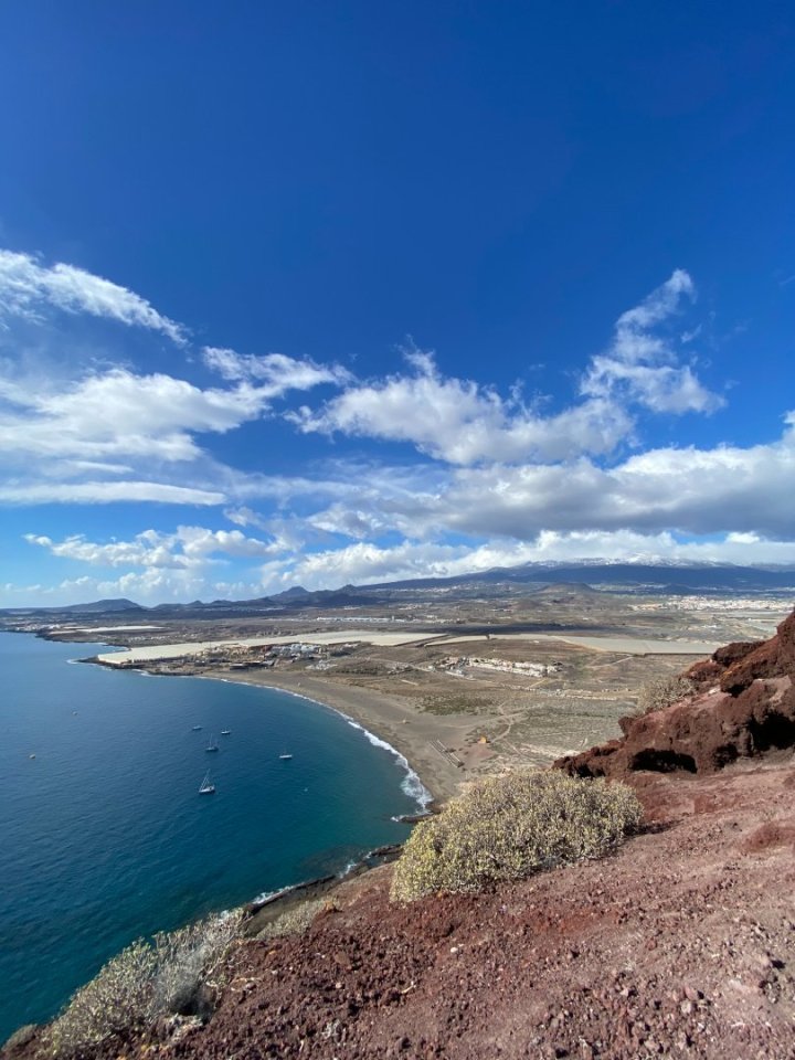 Výhled z Montaña Roja