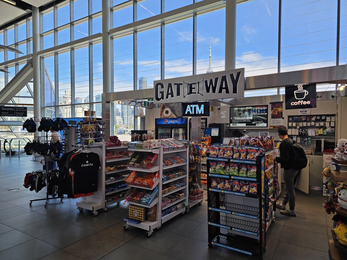 Občerstvení v příletové hale