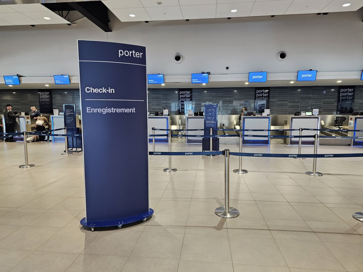 Check-in Porter Airlines