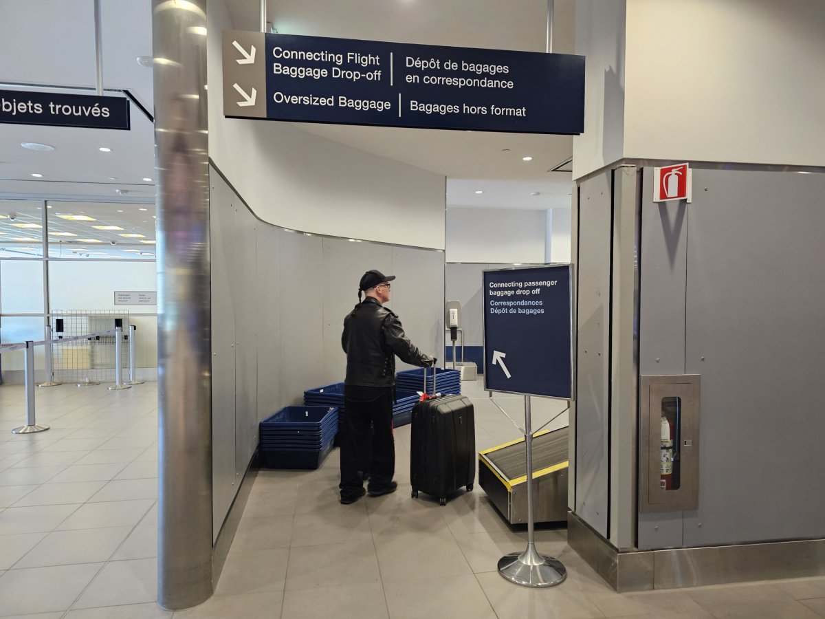 Přepážka pro znovuodbavení zavazadel při přestupu