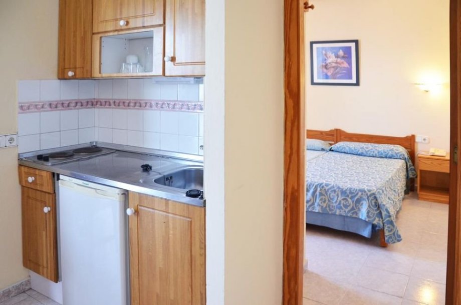 Hotel Apartamentos Lux Mar - minikuchyňka