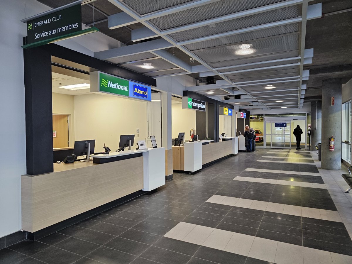 Přepážky autopůjčoven