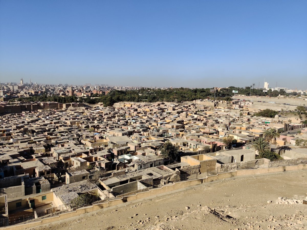 Výhled na Káhiru