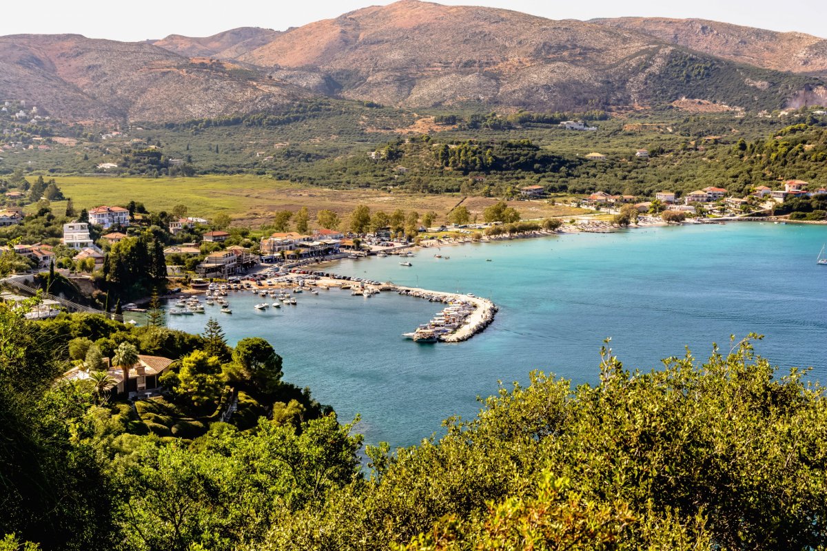 Pohled na Limni Keri