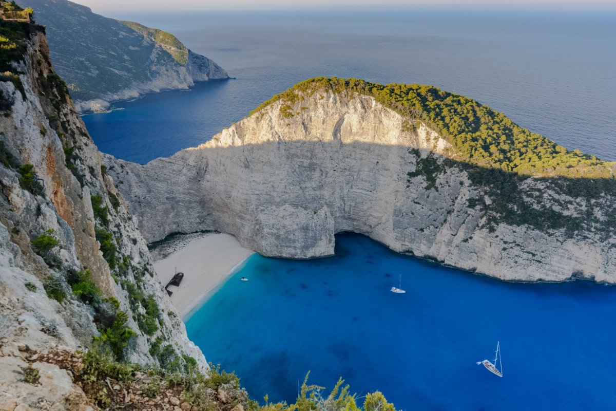 Navagio bez "mravenců"