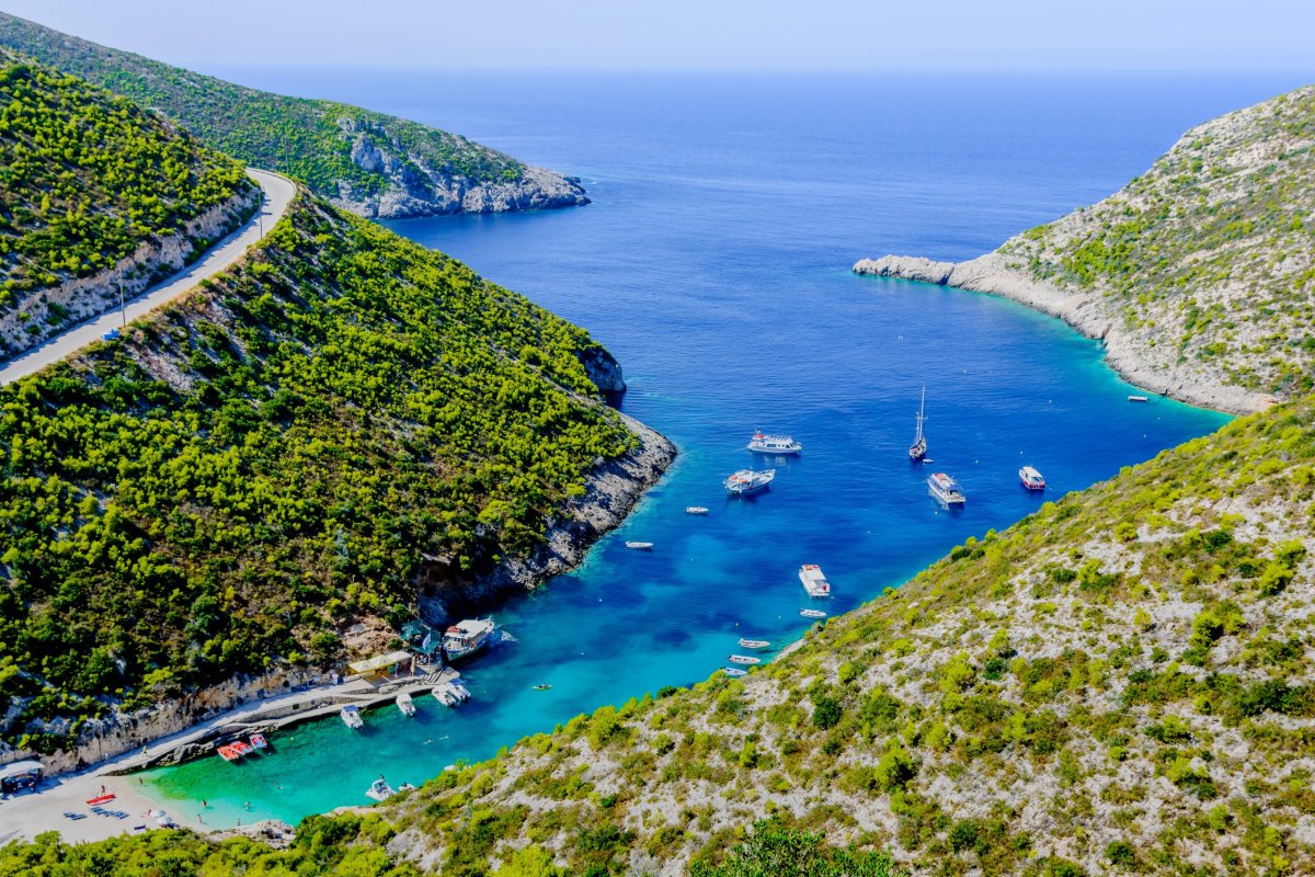 Pohled na Porto Vromi