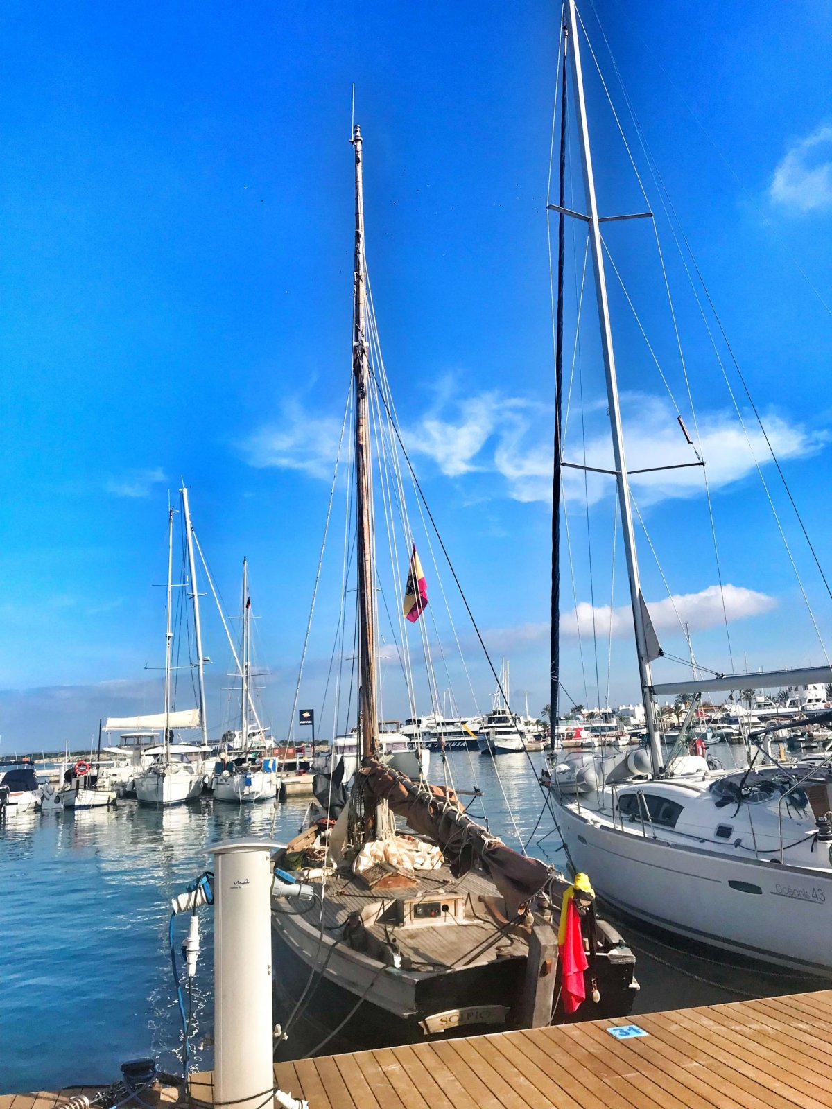 Přístav na Formentera