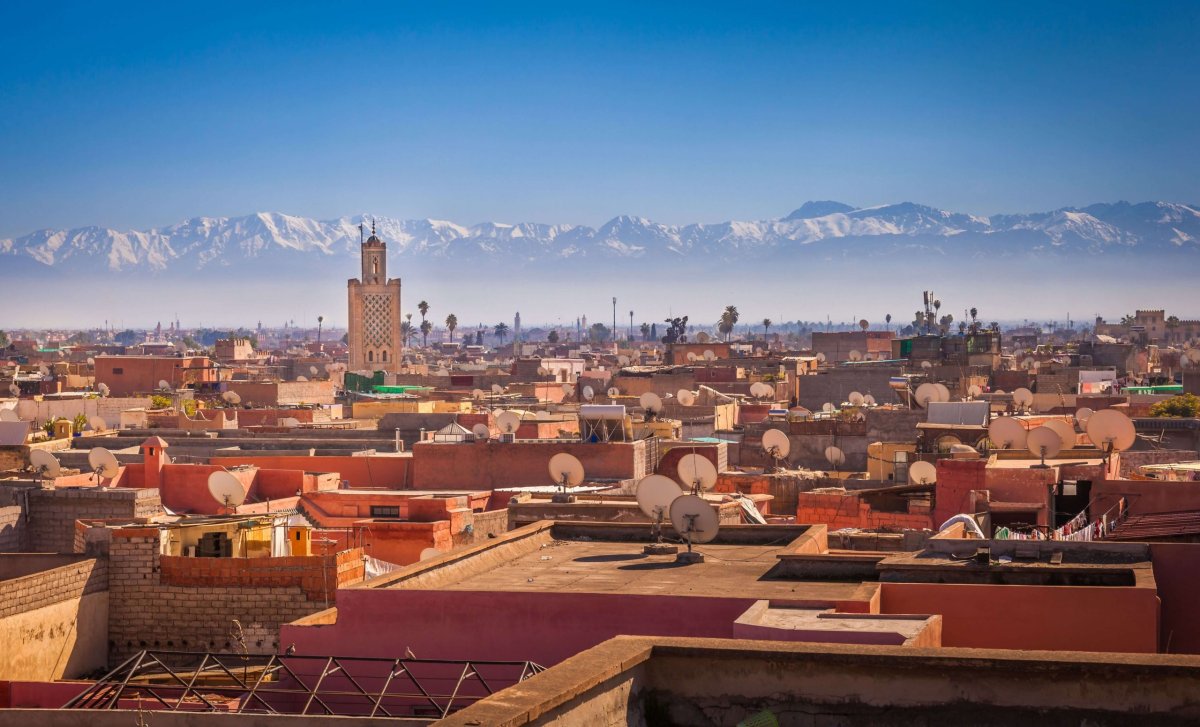 Marrakeš a hory